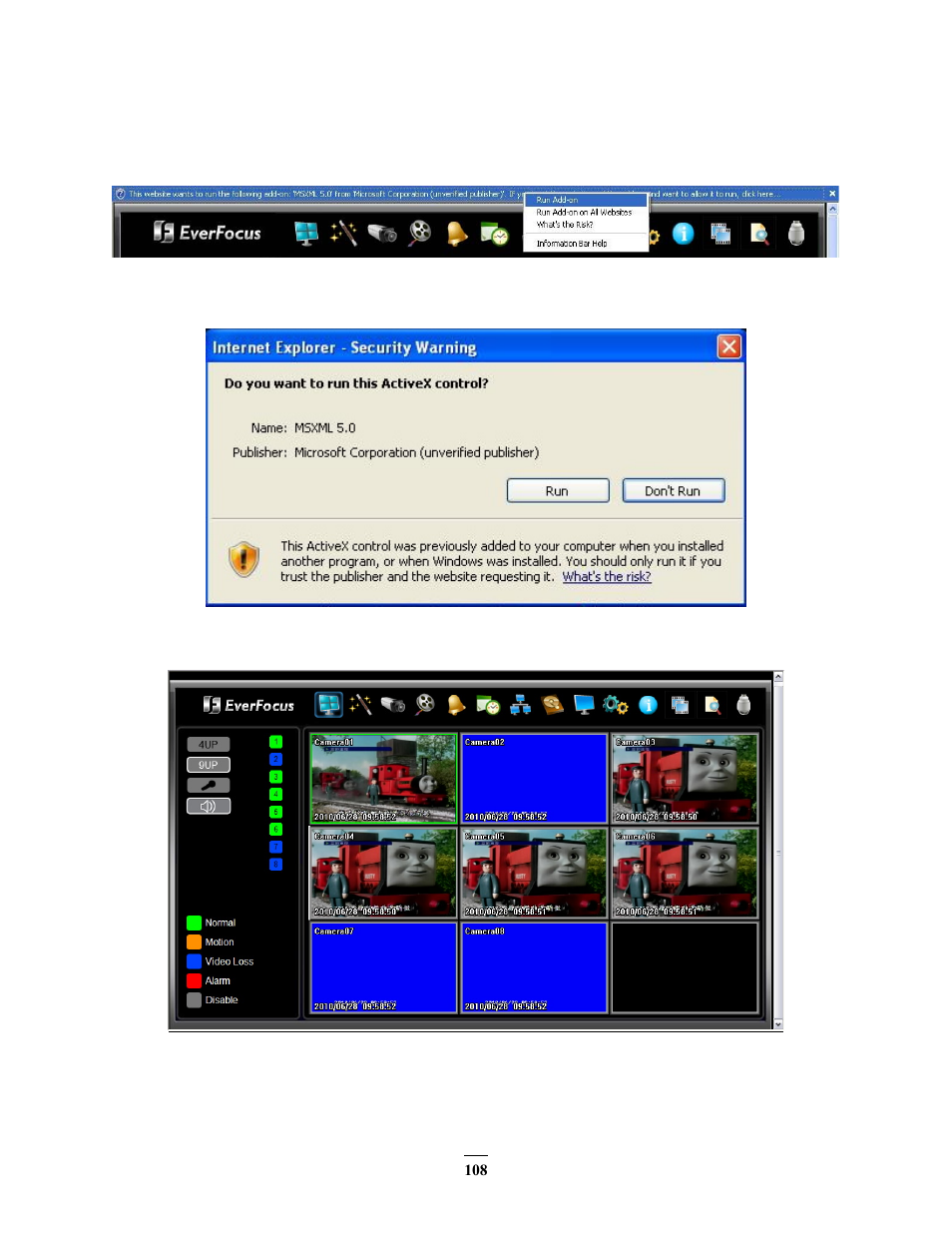 EverFocus ECOR264-D2 User Manual | Page 116 / 138