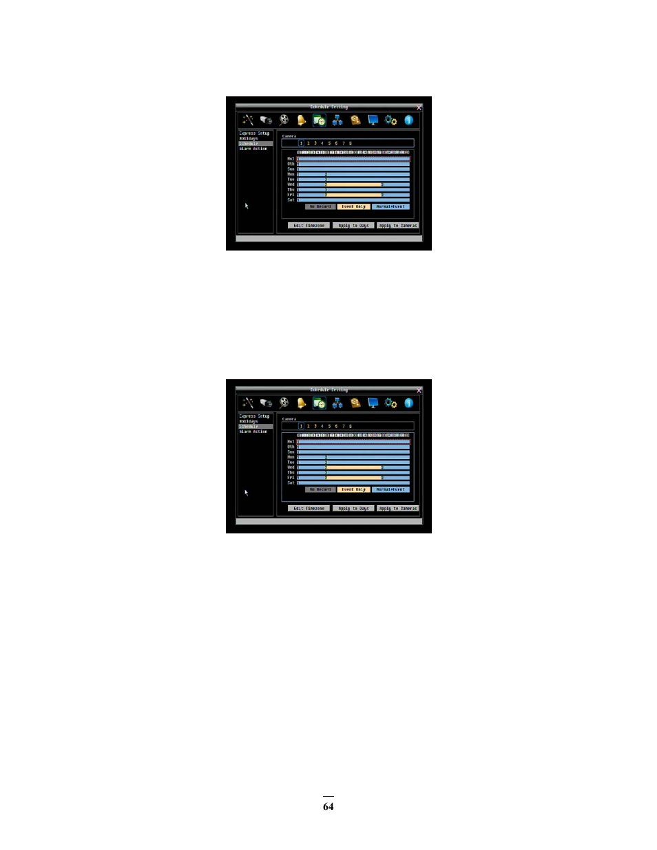 EverFocus ECOR264-D2 User Manual | Page 72 / 138