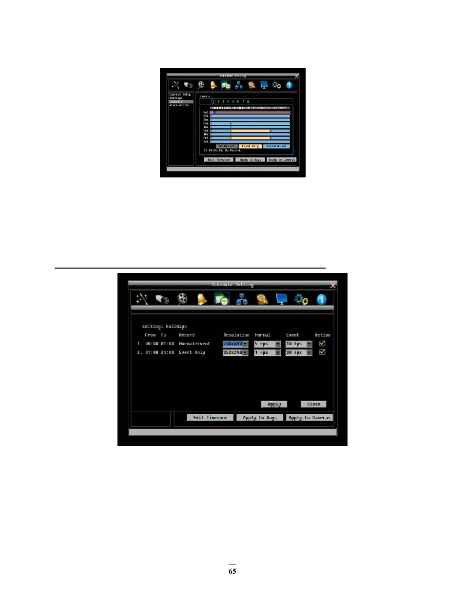 EverFocus ECOR264-D2 User Manual | Page 73 / 138