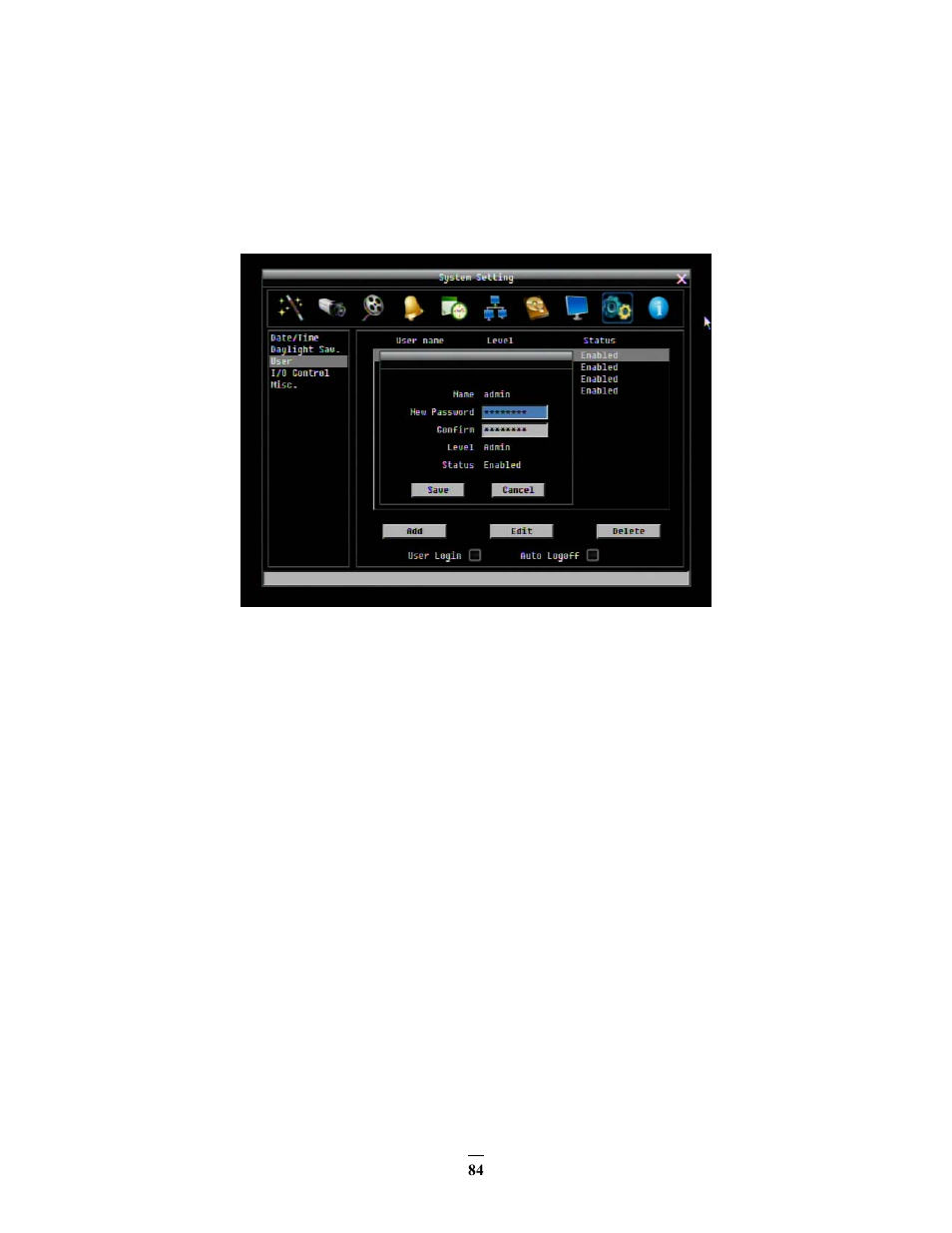 EverFocus ECOR264-D2 User Manual | Page 92 / 138