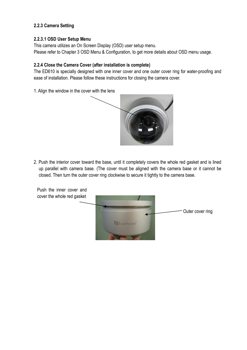 EverFocus ED610 User Manual | Page 17 / 32