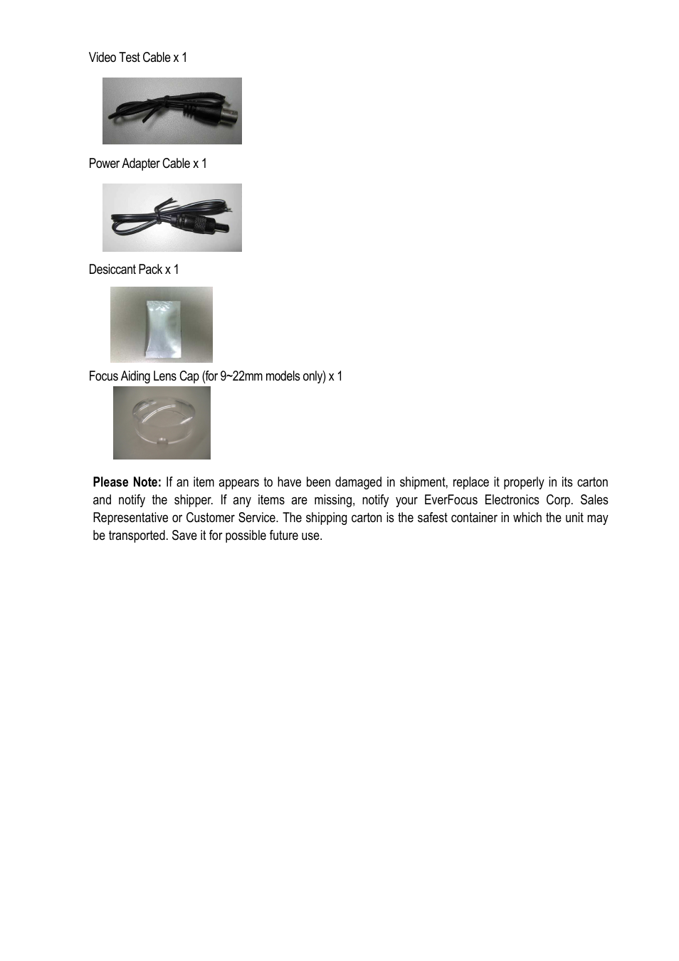 EverFocus ED610 User Manual | Page 5 / 32