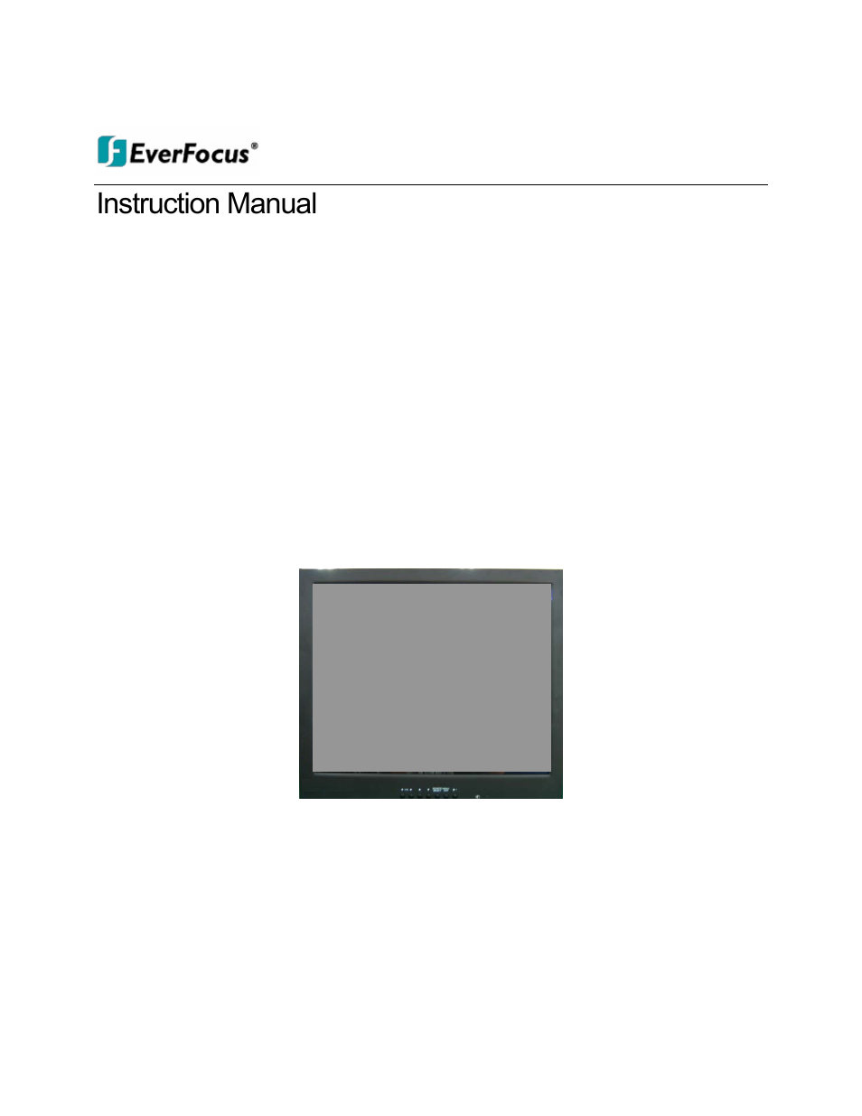 EverFocus EN-7519C User Manual | 46 pages