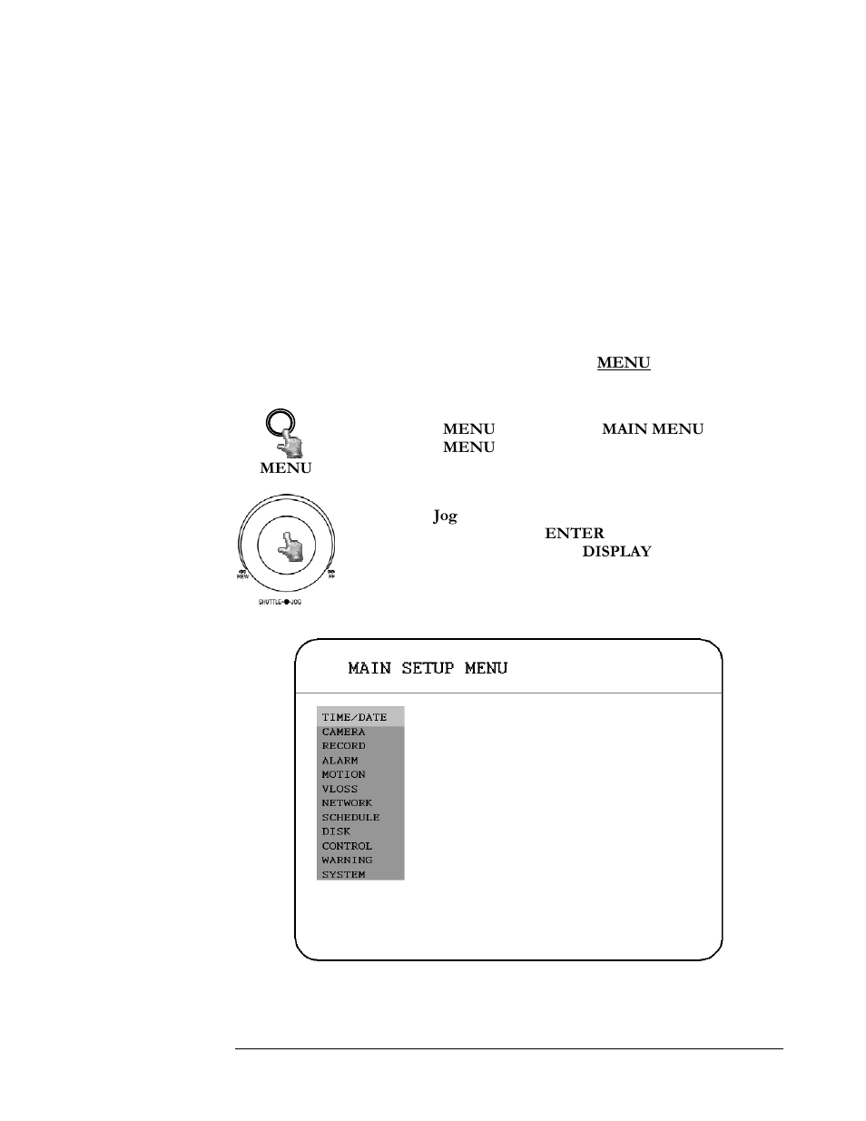 Dvr menu setup, Chapter | EverFocus EDR410H User Manual | Page 22 / 134