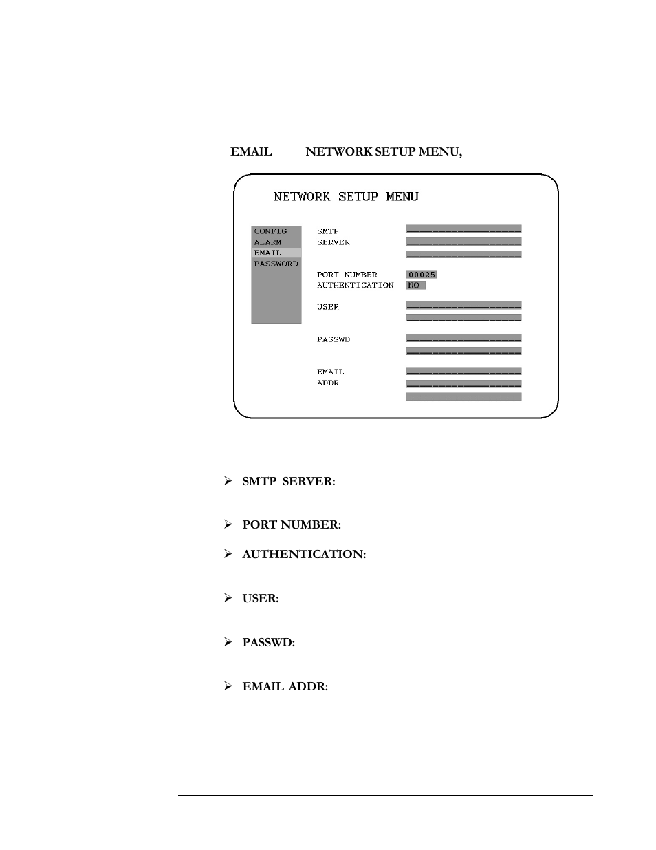 3 email | EverFocus EDR410H User Manual | Page 46 / 134