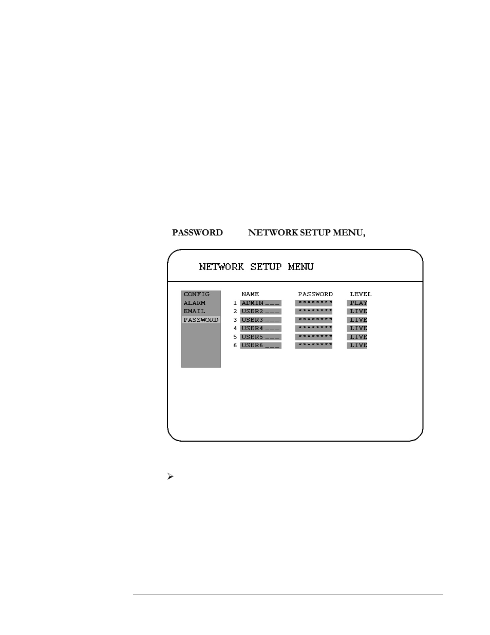 4 password | EverFocus EDR410H User Manual | Page 47 / 134