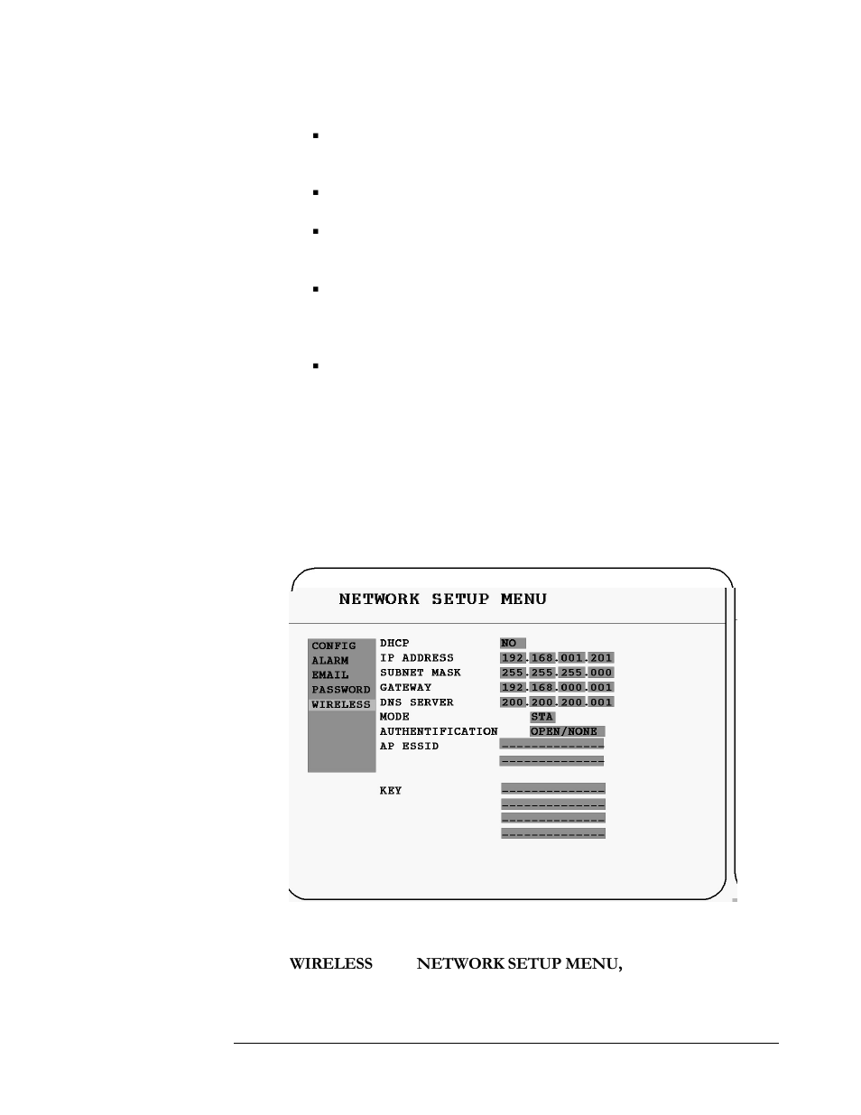 5 wireless network setting menu, For edr410m / edr810m dvr’s only), Ireless network setting menu | EverFocus EDR410H User Manual | Page 48 / 134