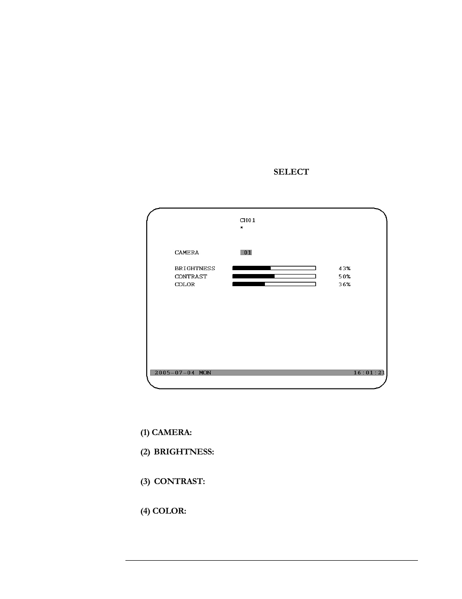 Screen display setting & mode, Chapter | EverFocus EDR410H User Manual | Page 82 / 134