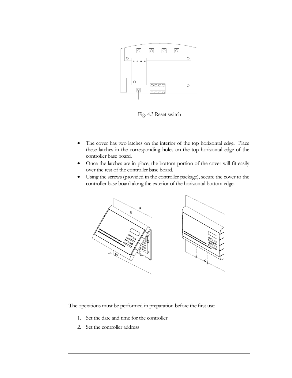 Cover placement, Before first use | EverFocus EFC--02-1-A User Manual | Page 39 / 75
