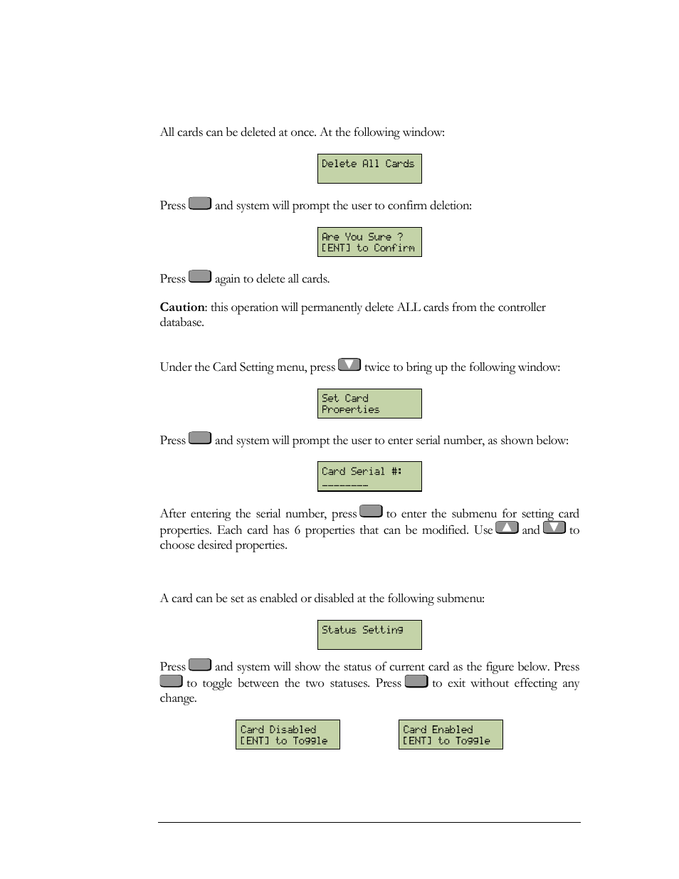 Set card properties | EverFocus EFC--02-1-A User Manual | Page 48 / 75