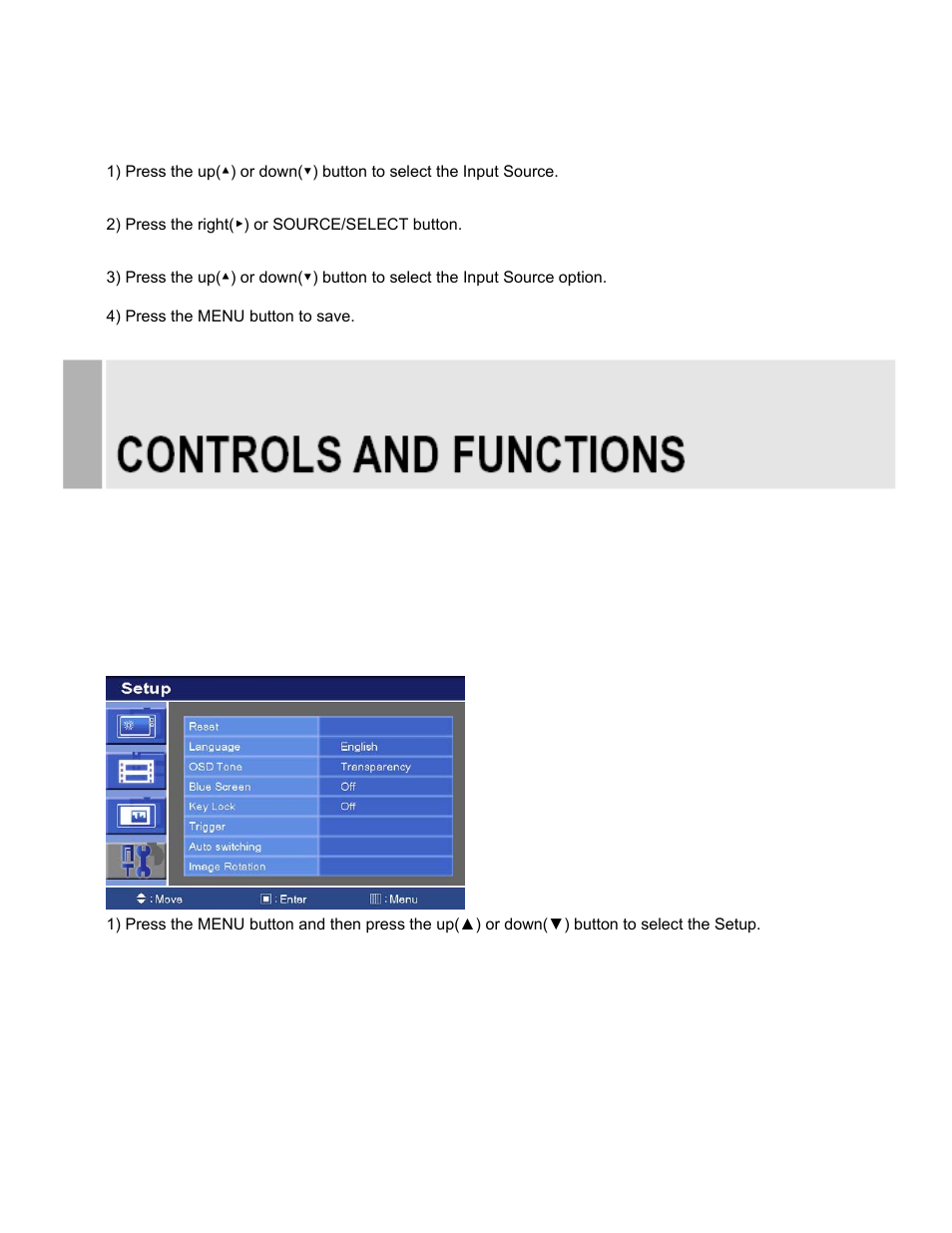 D. setup menu | EverFocus EN-7542H User Manual | Page 28 / 48