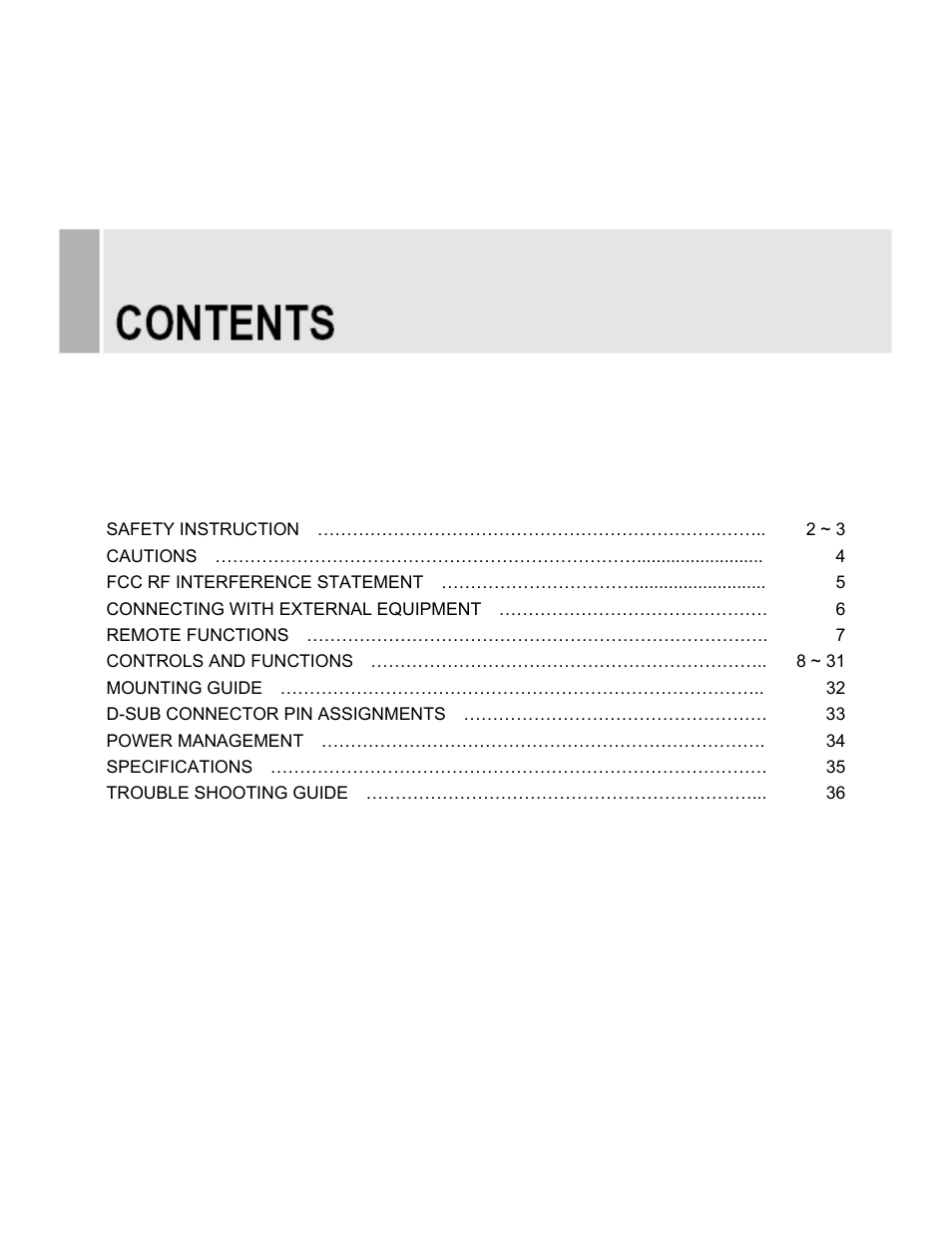 EverFocus EN-7542H User Manual | Page 3 / 48