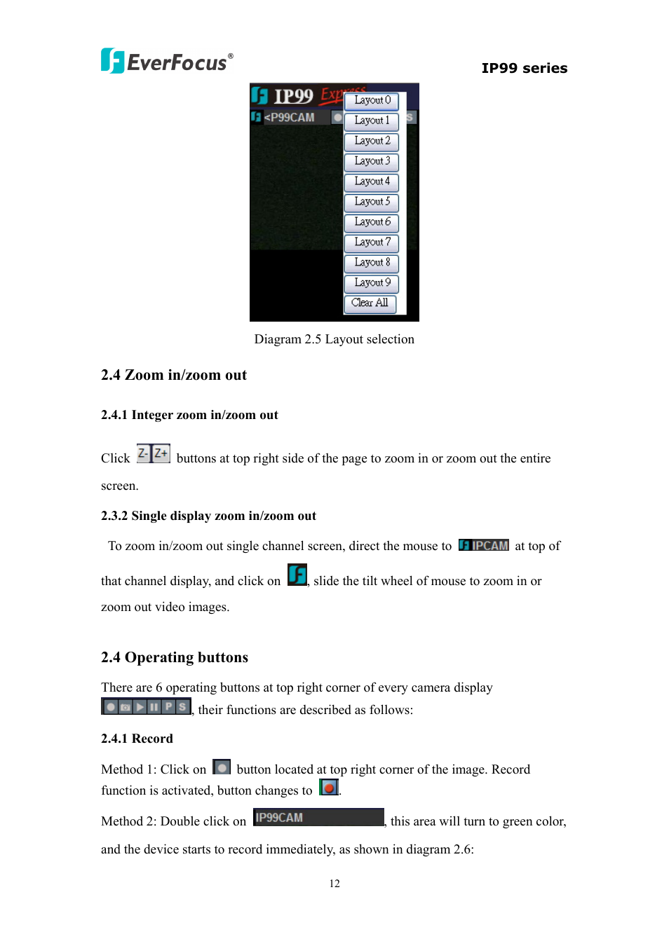 EverFocus EVS110 User Manual | Page 13 / 32