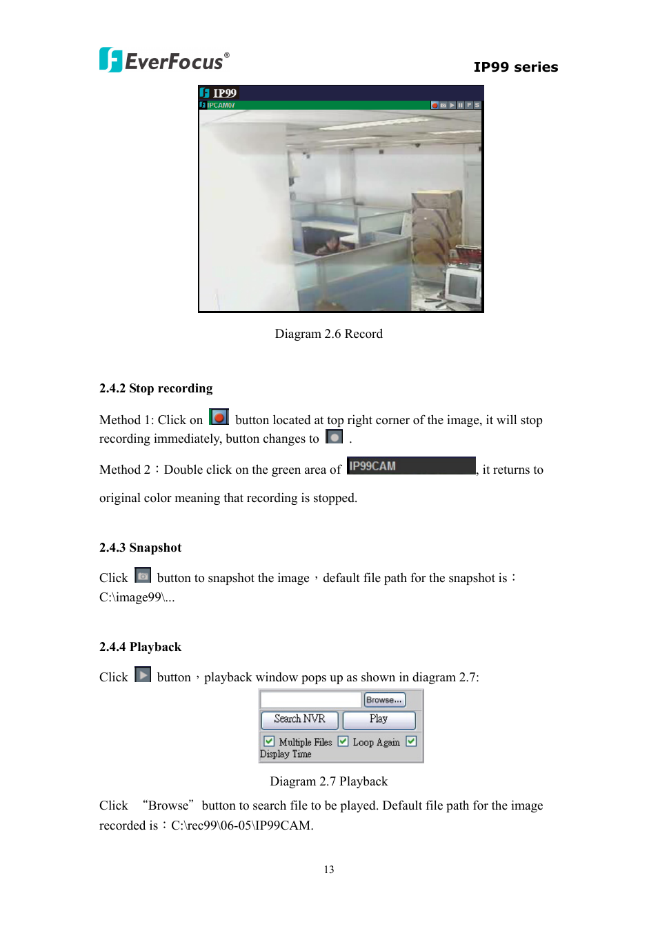 EverFocus EVS110 User Manual | Page 14 / 32