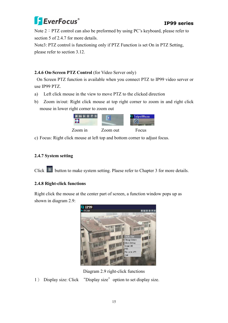 EverFocus EVS110 User Manual | Page 16 / 32