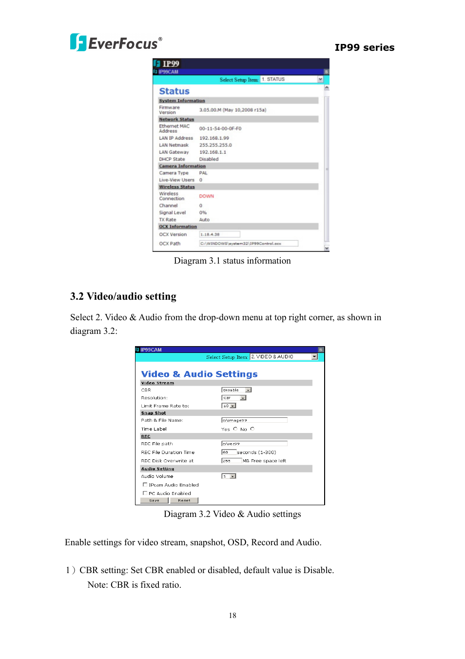 EverFocus EVS110 User Manual | Page 19 / 32