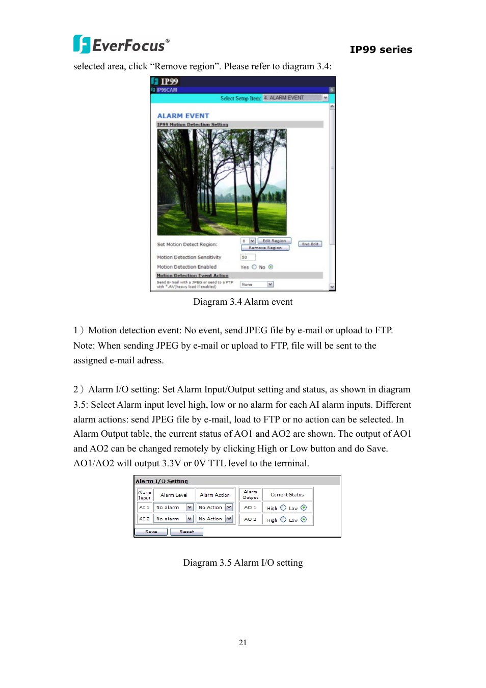 EverFocus EVS110 User Manual | Page 22 / 32