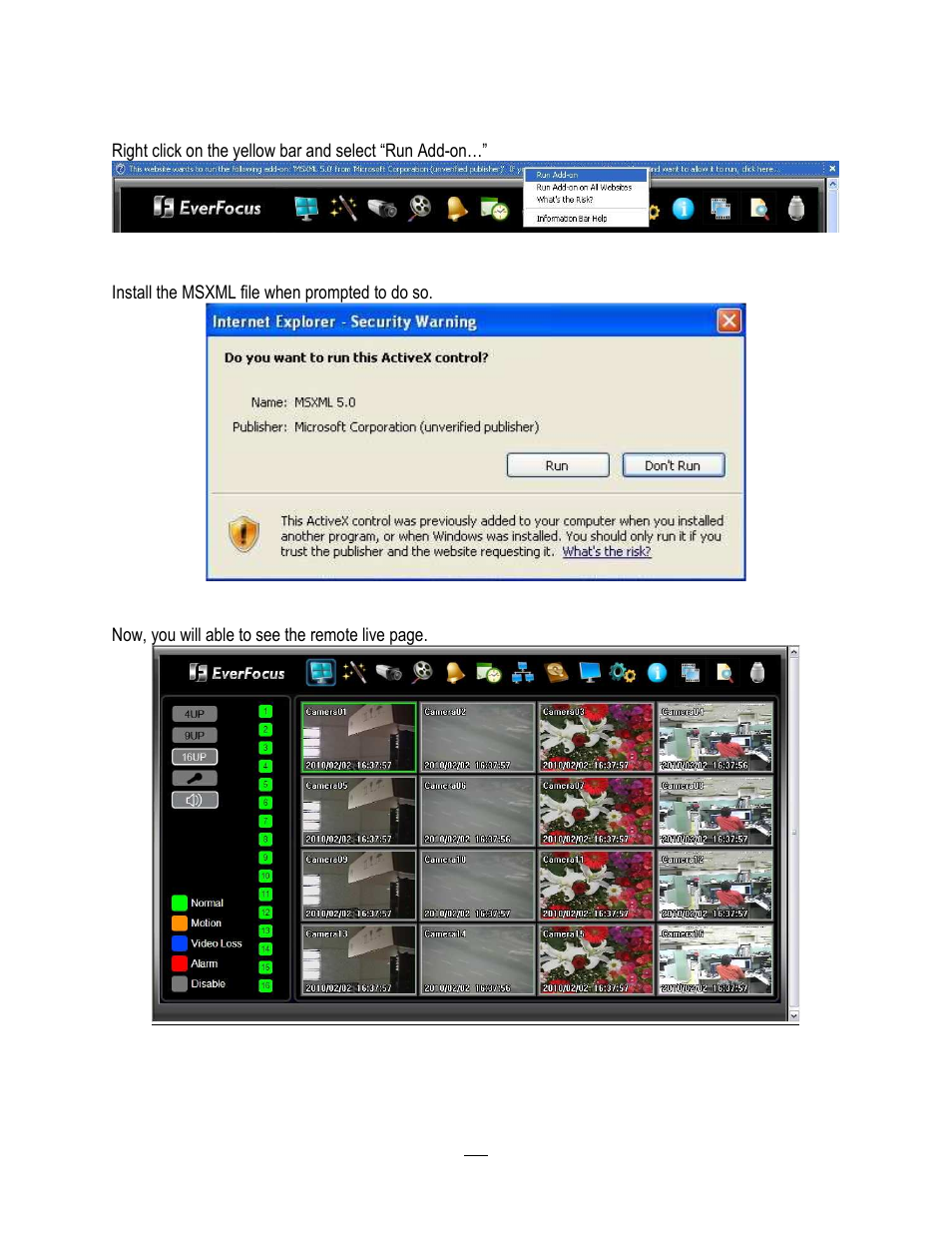 EverFocus ECOR264-4X1 User Manual | Page 125 / 147