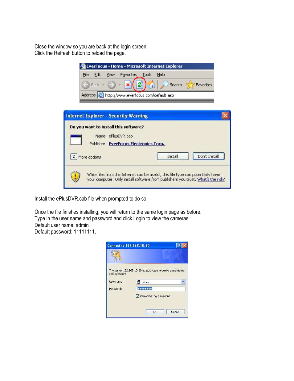 EverFocus ECOR264-4X1 User Manual | Page 128 / 147