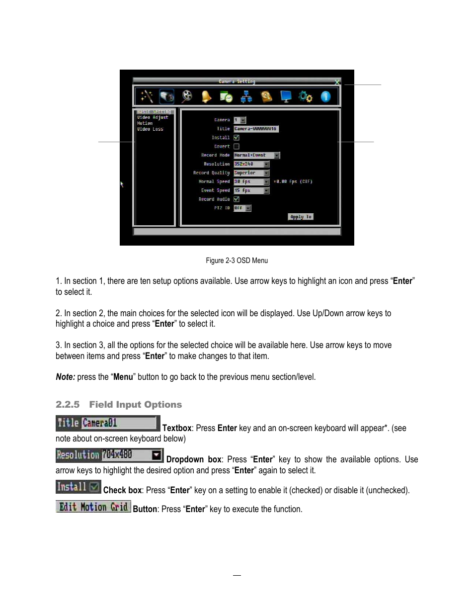 EverFocus ECOR264-4X1 User Manual | Page 27 / 147