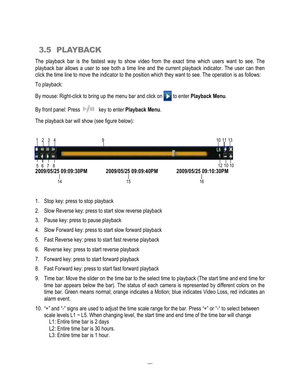 5 playback | EverFocus ECOR264-4X1 User Manual | Page 31 / 147
