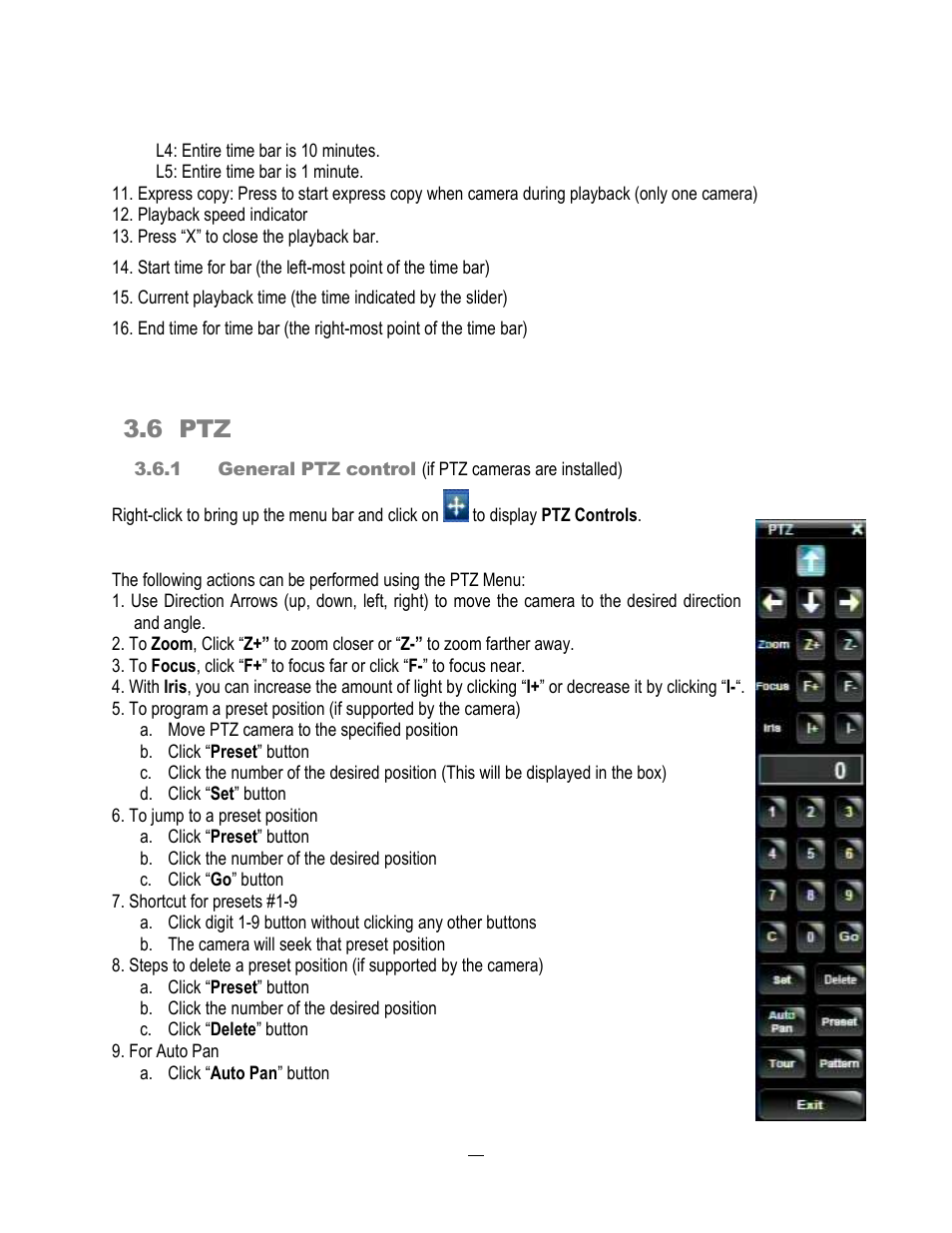 6 ptz | EverFocus ECOR264-4X1 User Manual | Page 32 / 147
