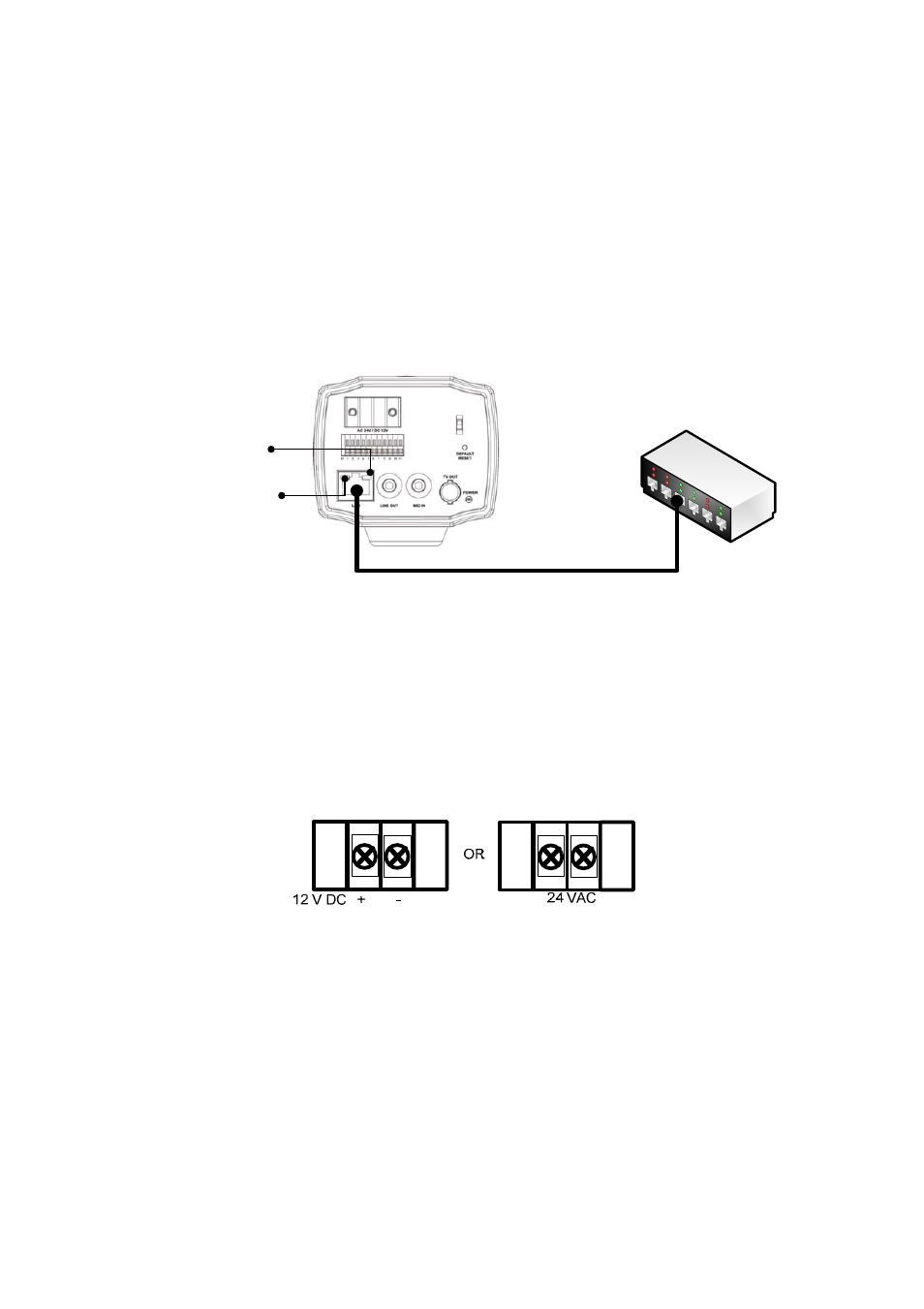 8 network installation / wiring, 9 power input connection | EverFocus EAN-1350 User Manual | Page 15 / 59