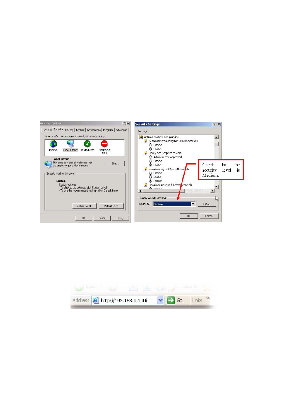 3 network installation / browser setup, 4 active x - installation at first time login | EverFocus EAN-1350 User Manual | Page 17 / 59