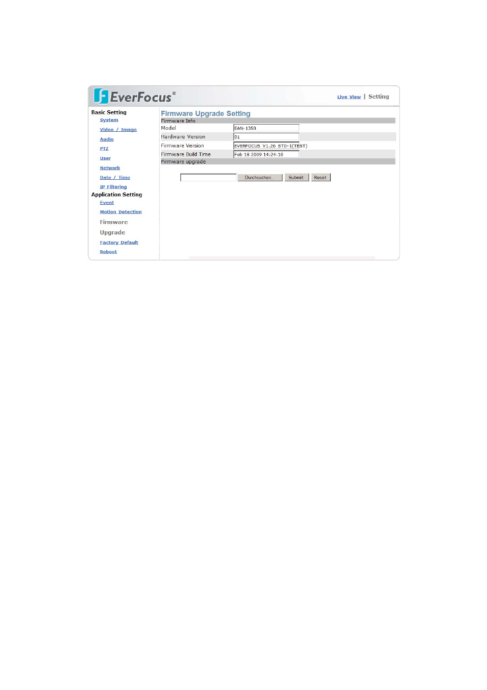 3 firmware upgrade | EverFocus EAN-1350 User Manual | Page 49 / 59