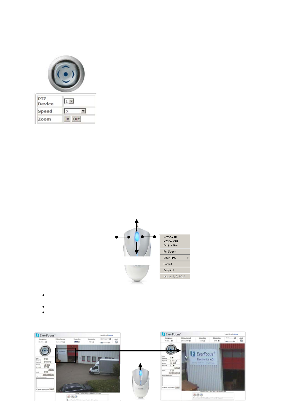 4 pan / tilt / zoom | EverFocus EAN-1350 User Manual | Page 54 / 59