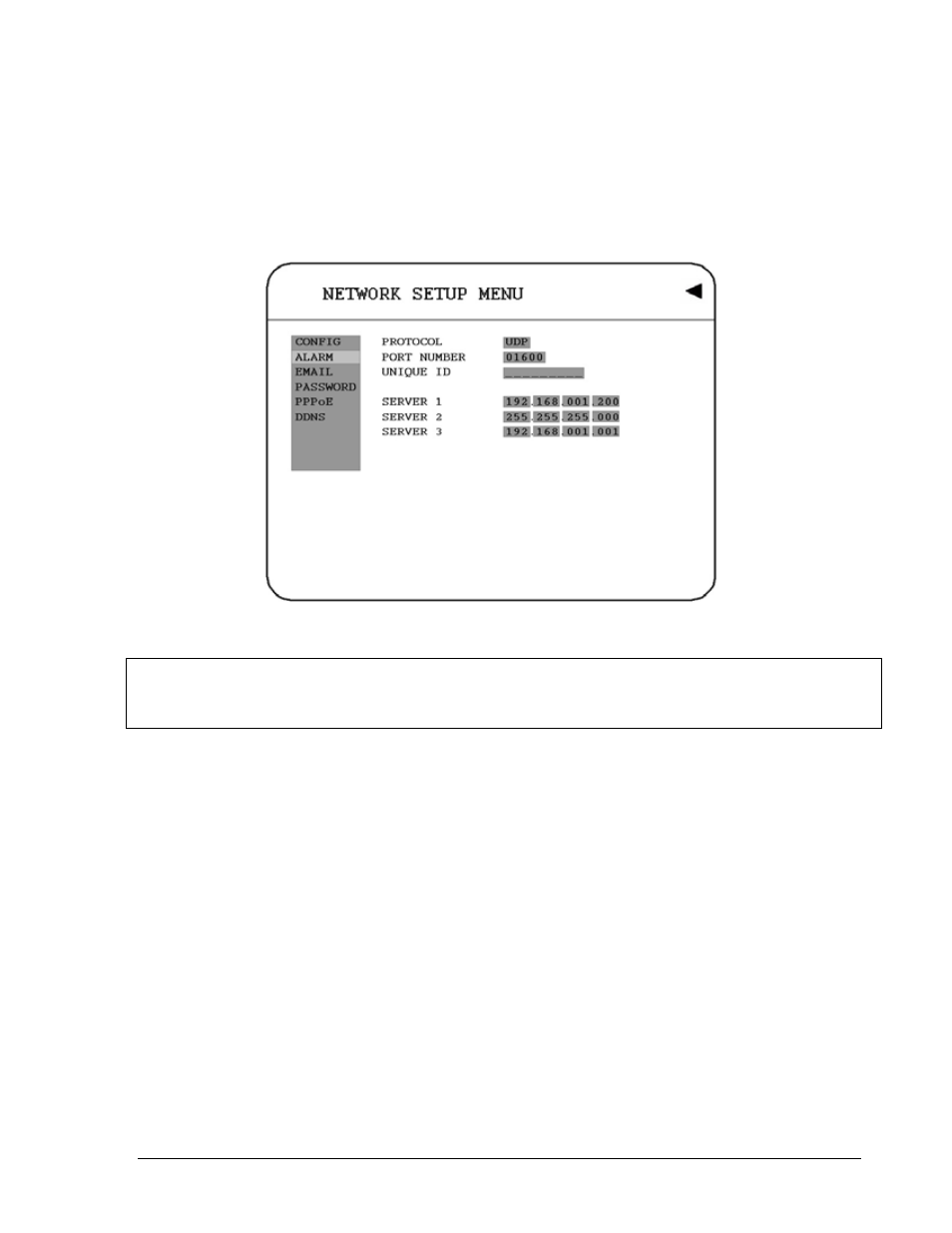 2 alarm (network) | EverFocus EDVR SERIES User Manual | Page 51 / 148