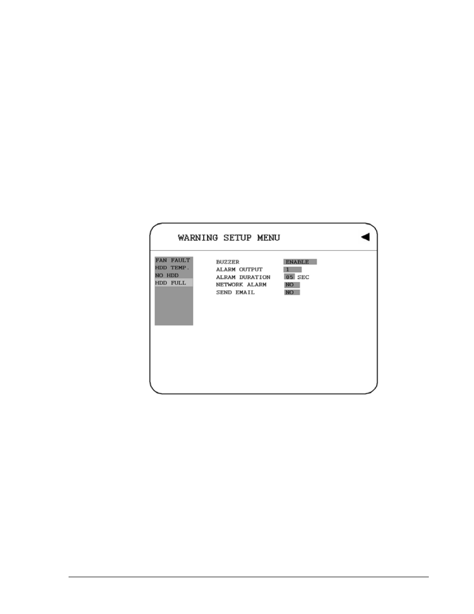 4 hdd full | EverFocus EDVR SERIES User Manual | Page 70 / 148