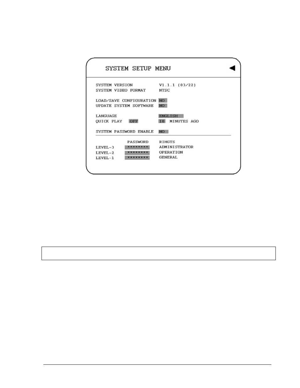 12 system setup menu | EverFocus EDVR SERIES User Manual | Page 72 / 148