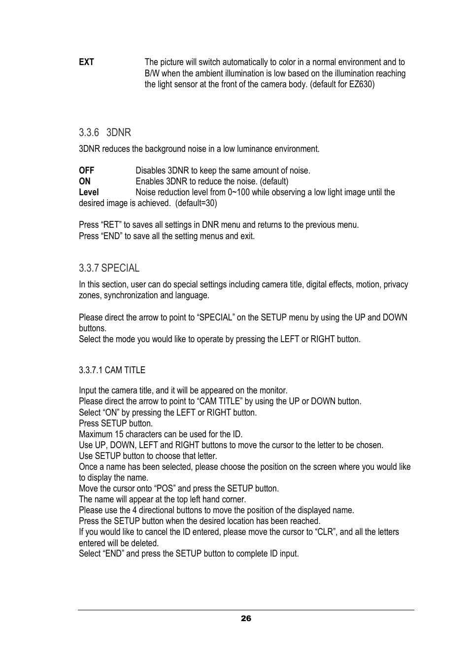 EverFocus EZ630 User Manual | Page 26 / 33