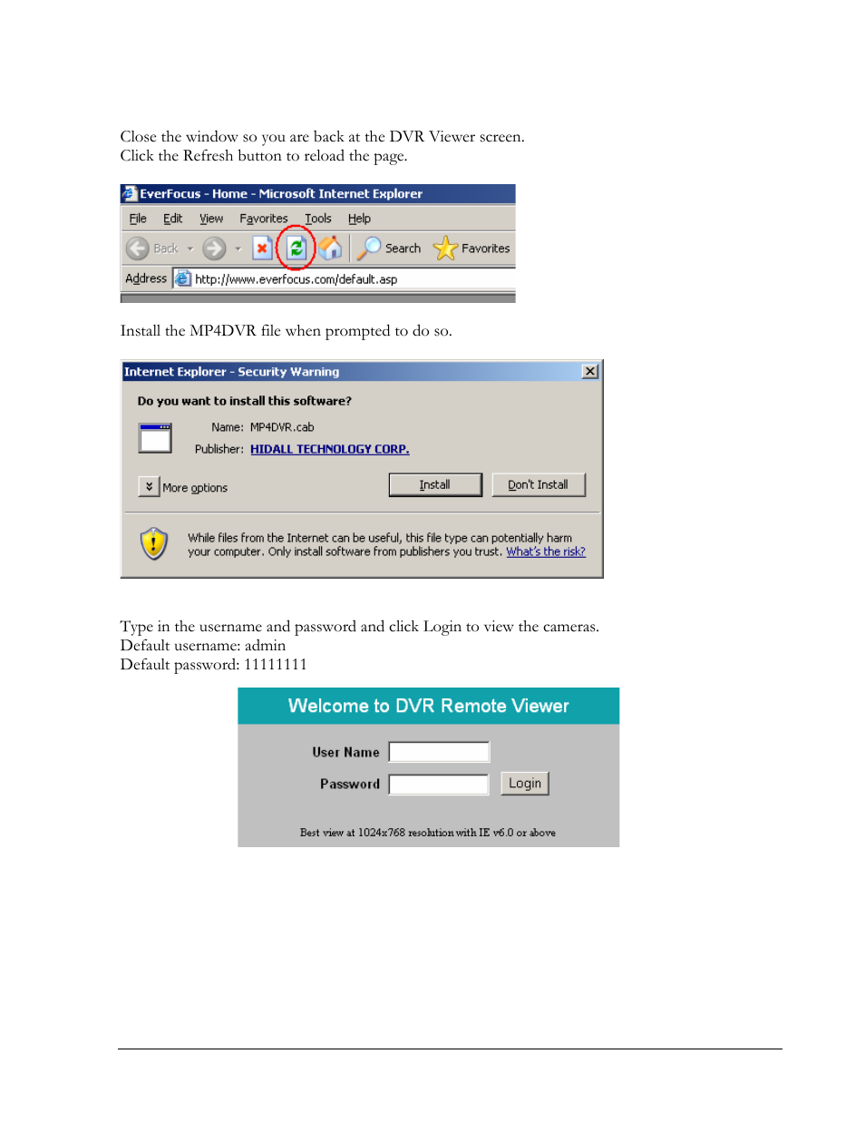 EverFocus EDR-920 User Manual | Page 125 / 162