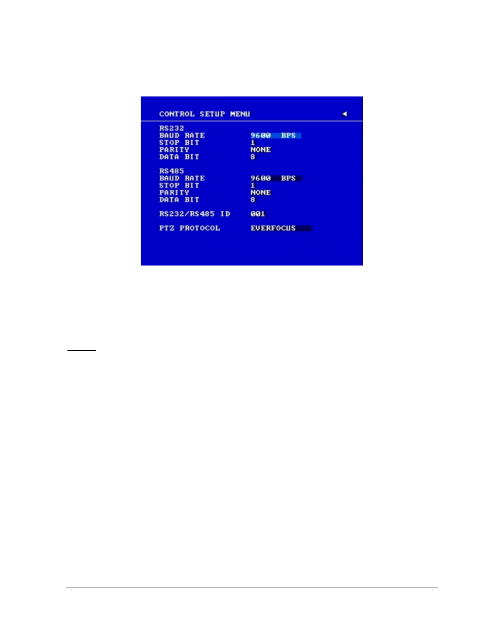 10 control setup menu | EverFocus EDR-920 User Manual | Page 65 / 162