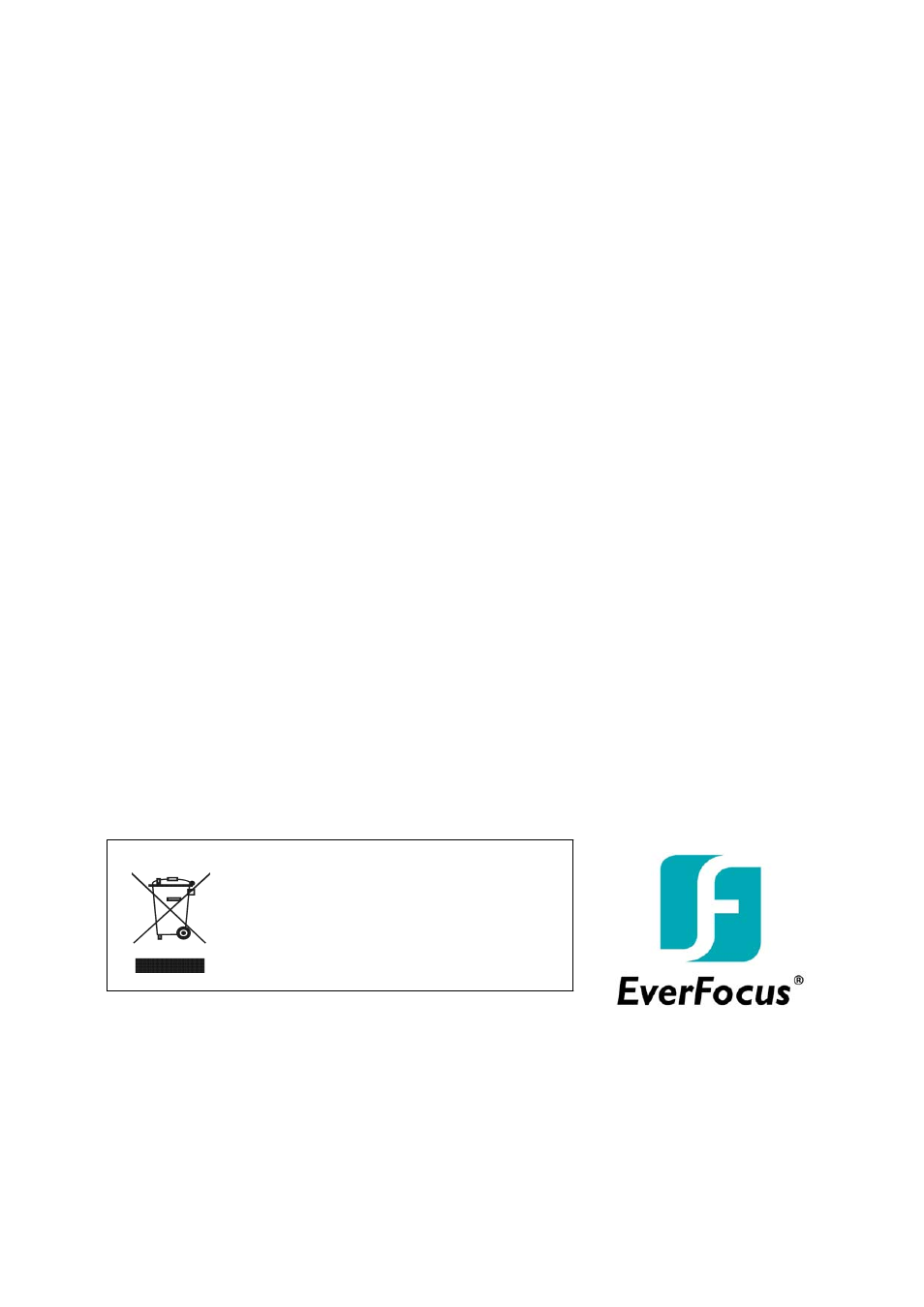 Everfocus electronics corp | EverFocus EQ120 User Manual | Page 13 / 13