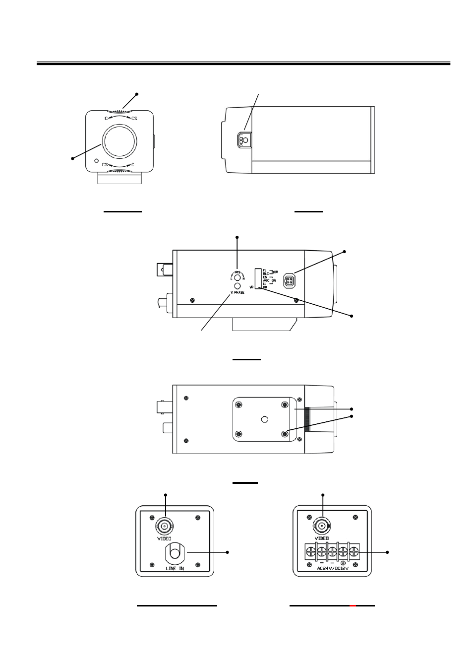 Major parts names and their functions | EverFocus EQ120 User Manual | Page 8 / 13