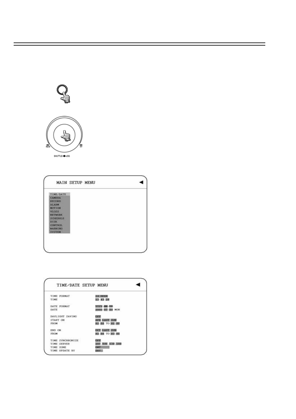 Menu setup | EverFocus EDR920 User Manual | Page 23 / 77