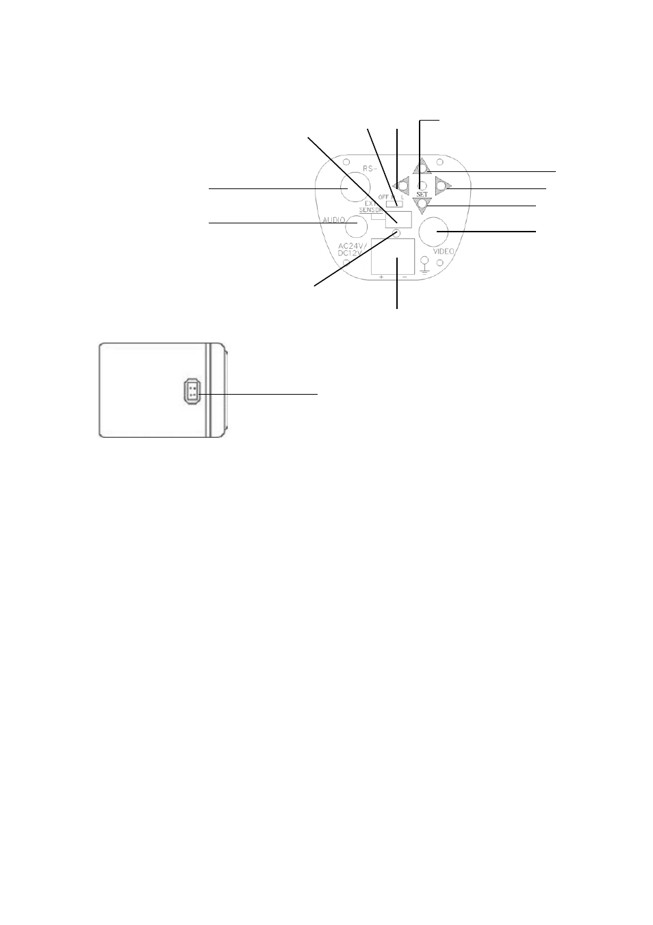 3 back panel connections | EverFocus EQ550 User Manual | Page 6 / 33