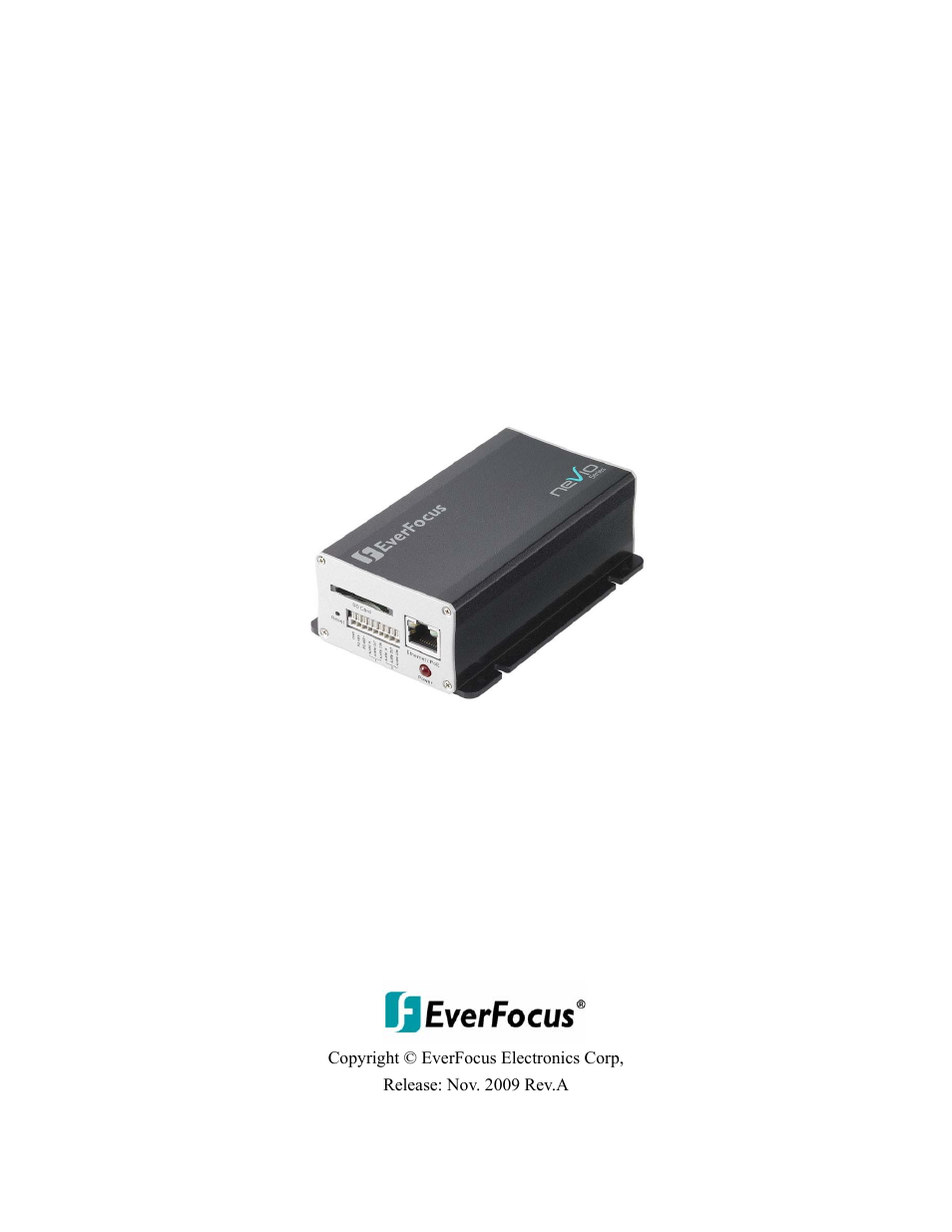 EverFocus EVS200A/AW User Manual | 51 pages