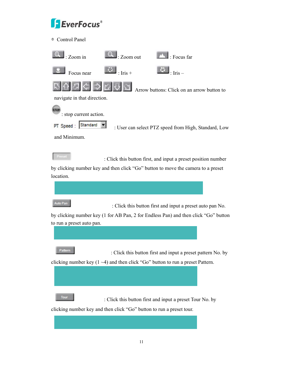 EverFocus EVS200A/AW User Manual | Page 11 / 51