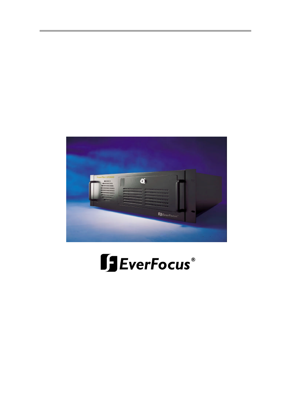 EverFocus EDR1600 User Manual | 72 pages