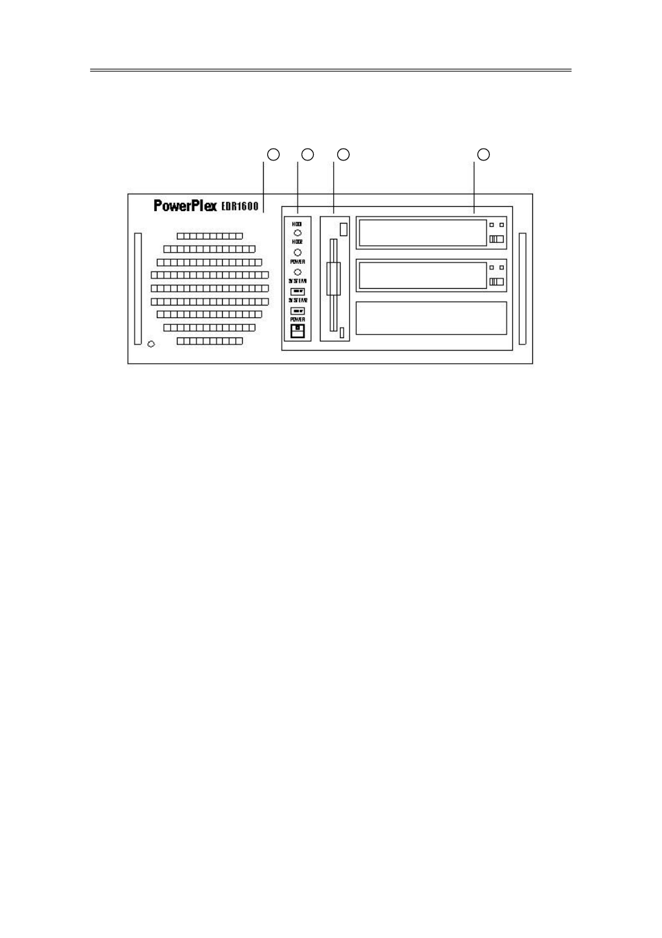 Front panel | EverFocus EDR1600 User Manual | Page 11 / 72