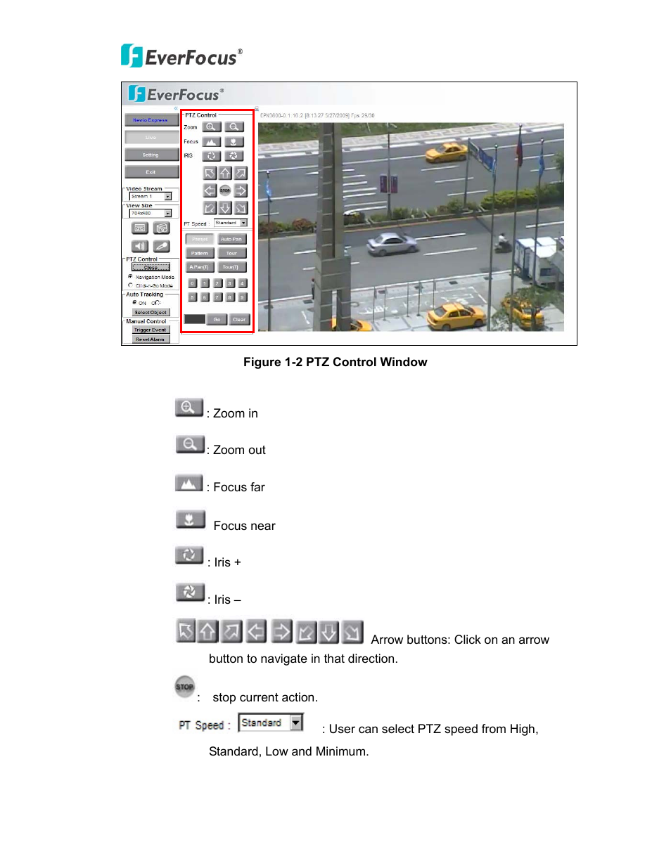 EverFocus PTZ SPEED DOME EPN3600 User Manual | Page 12 / 88