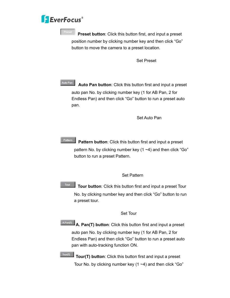 EverFocus PTZ SPEED DOME EPN3600 User Manual | Page 13 / 88