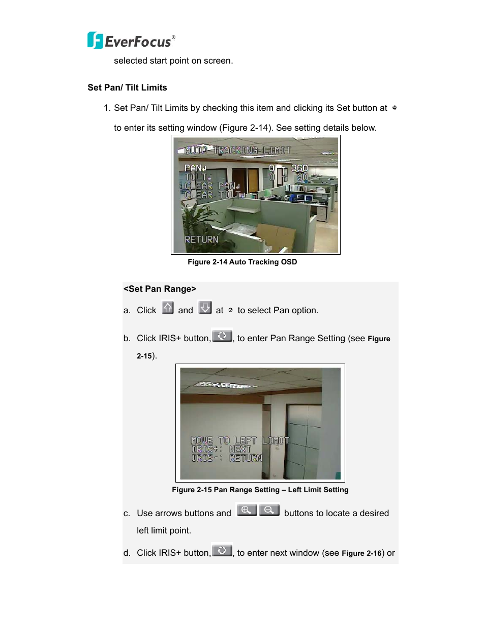 EverFocus PTZ SPEED DOME EPN3600 User Manual | Page 33 / 88