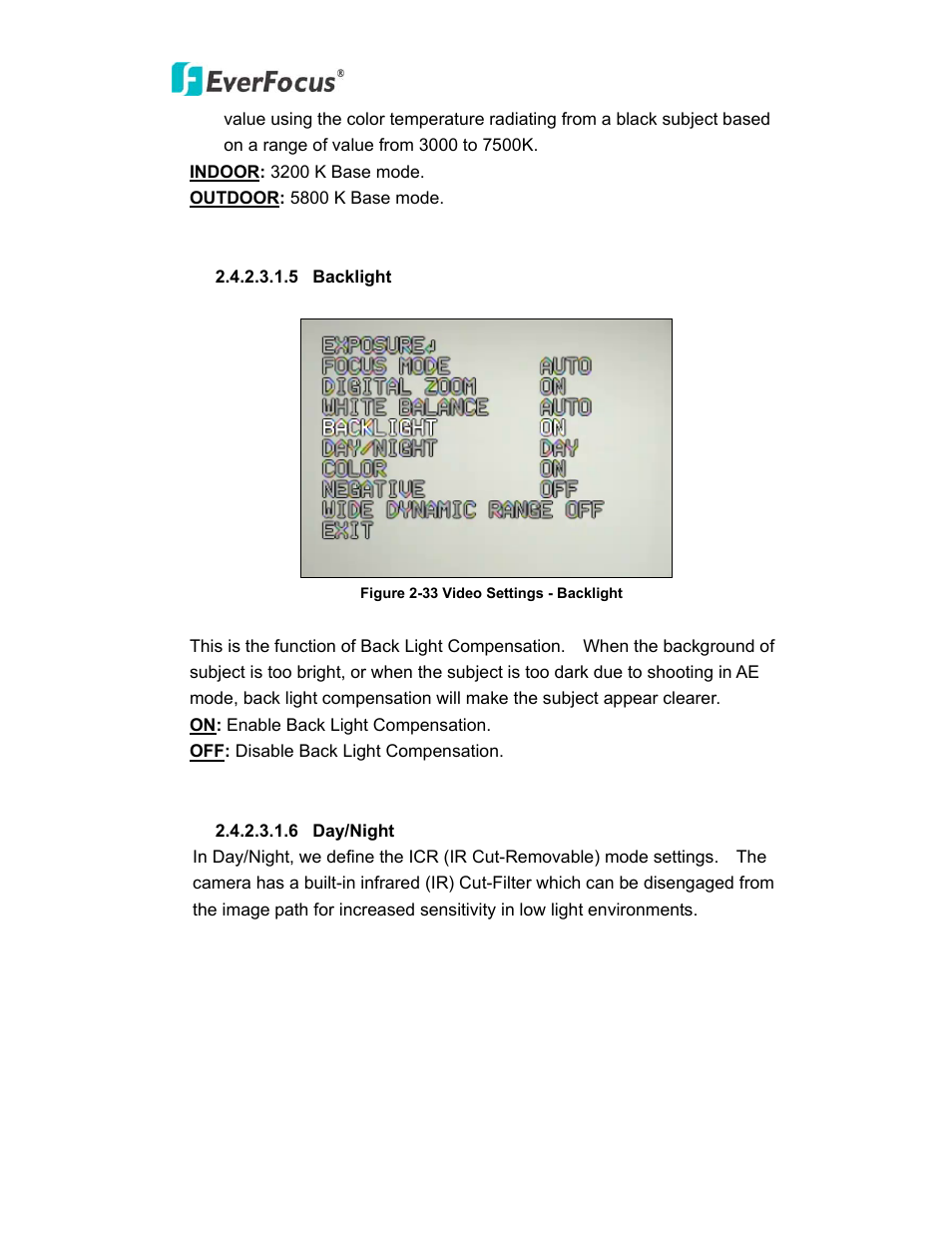 EverFocus PTZ SPEED DOME EPN3600 User Manual | Page 53 / 88