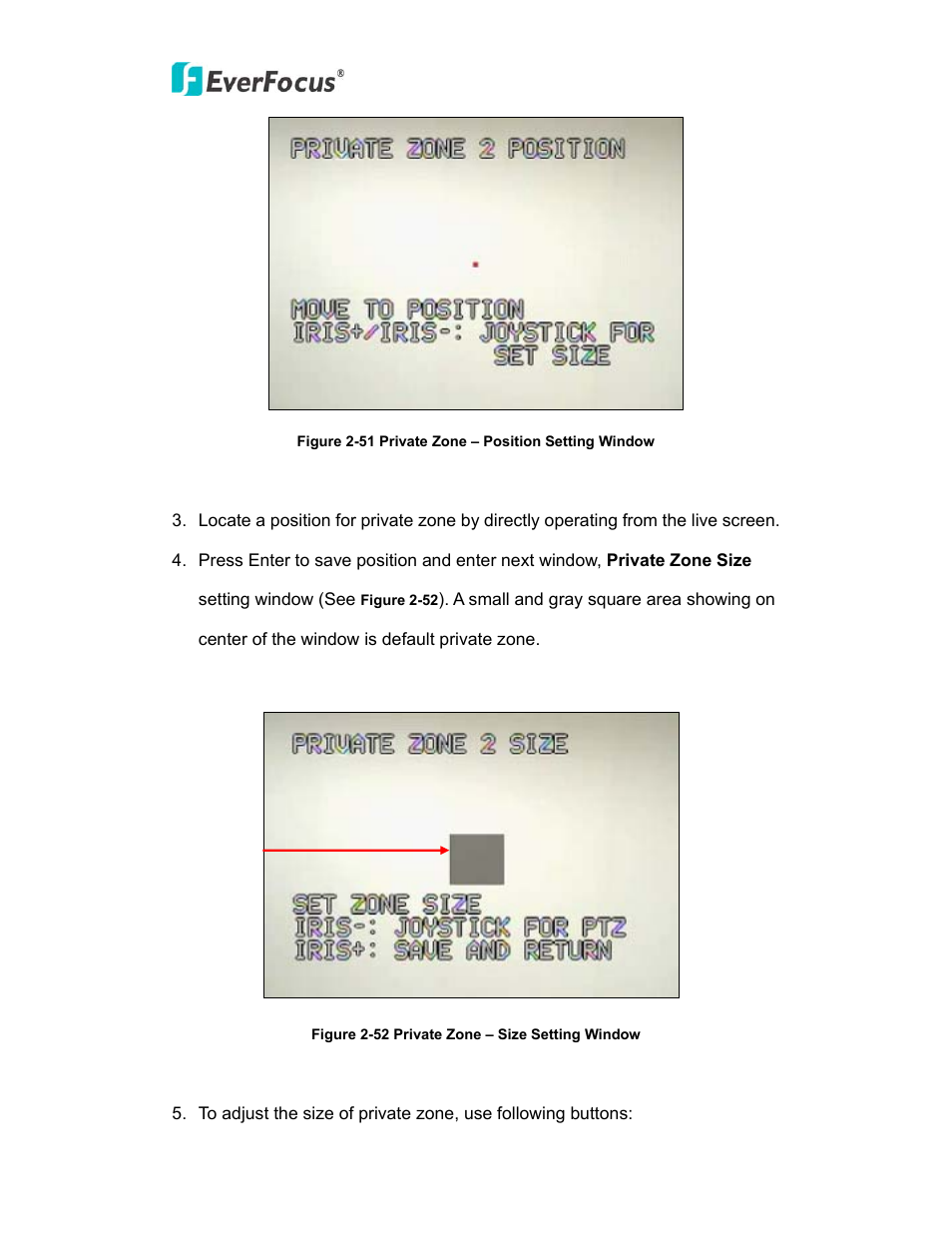 EverFocus PTZ SPEED DOME EPN3600 User Manual | Page 64 / 88