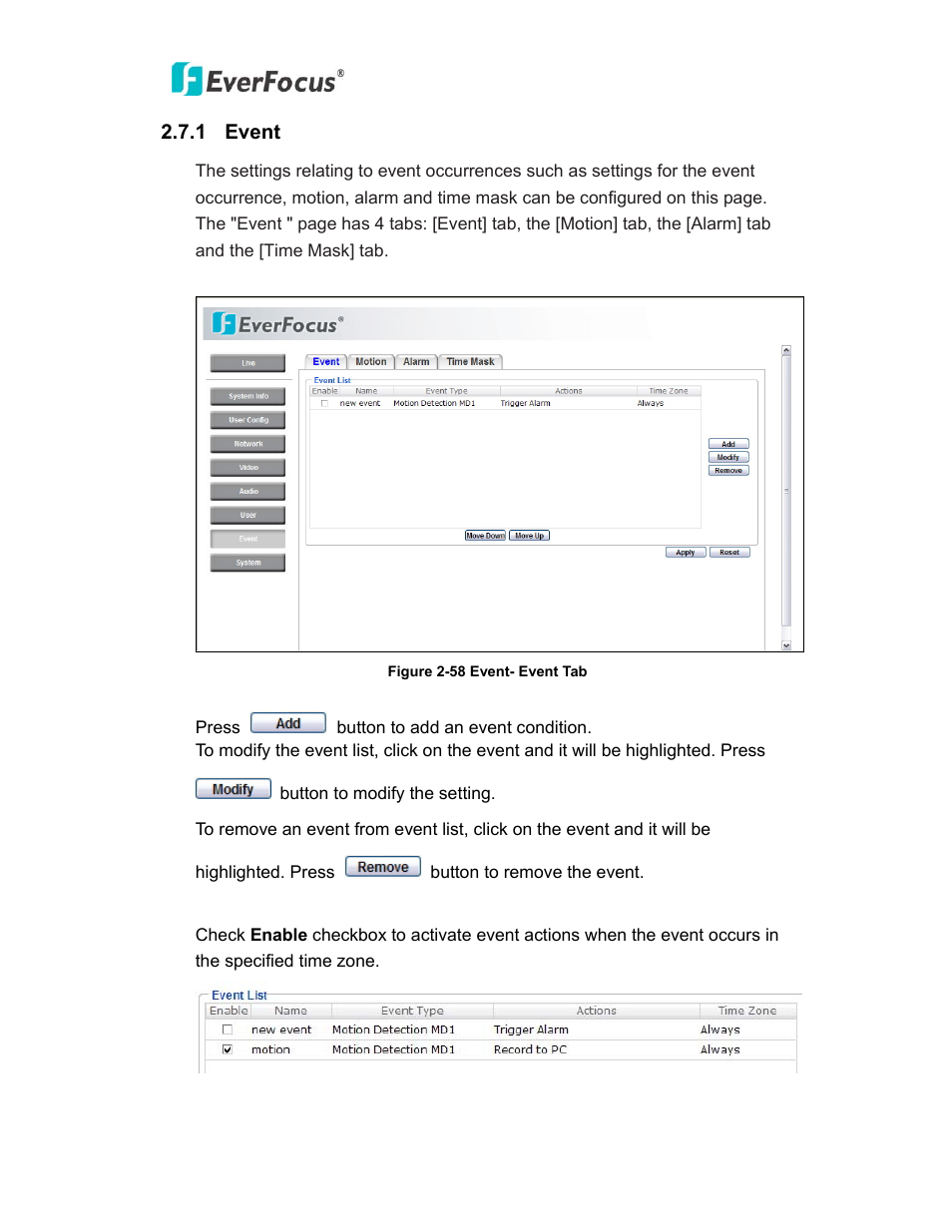 EverFocus PTZ SPEED DOME EPN3600 User Manual | Page 70 / 88